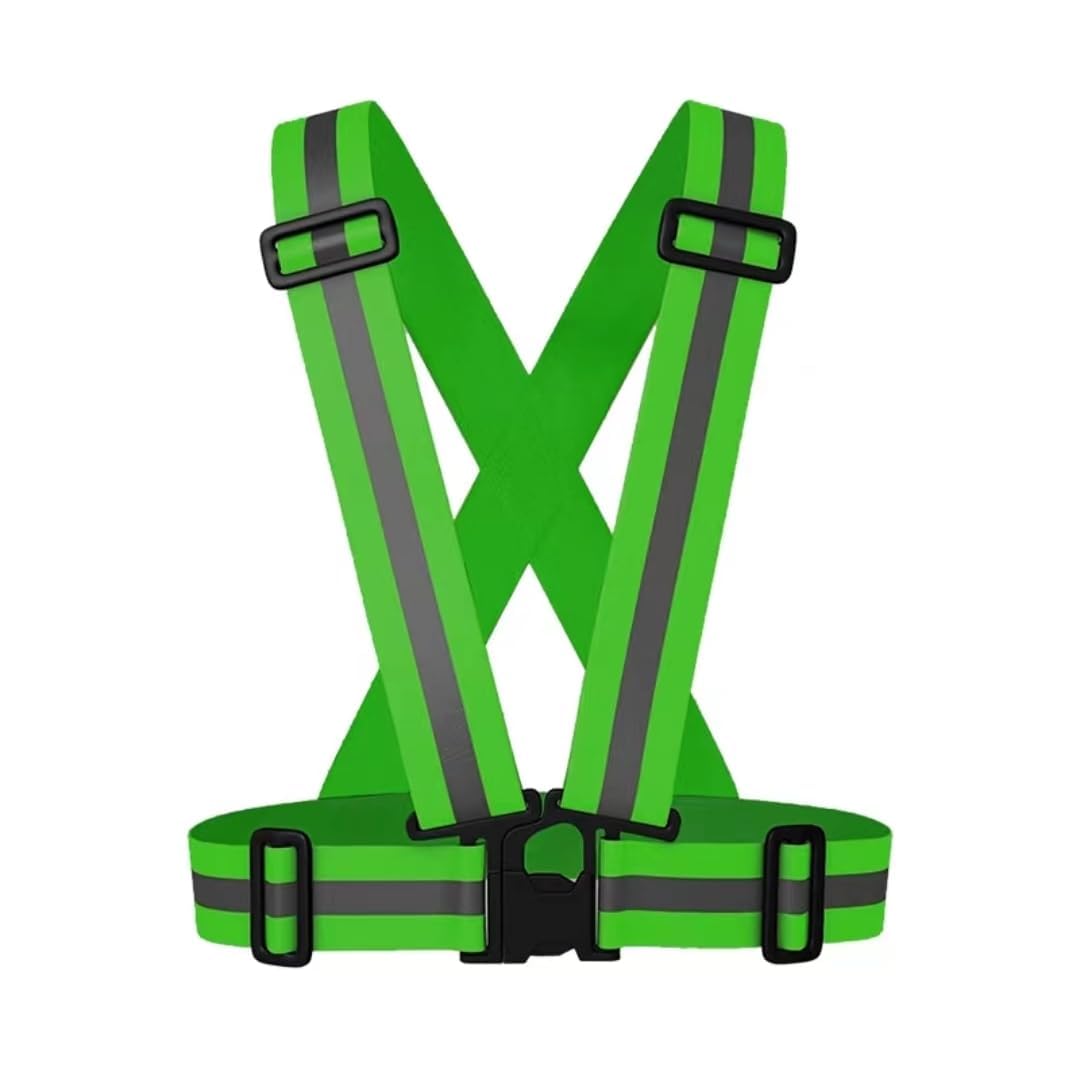 

Reflective Vest with Highlight Night Reflective Safety High with Adjustable Reflective for Traffic Night Night Construction Security and Work Uniforms