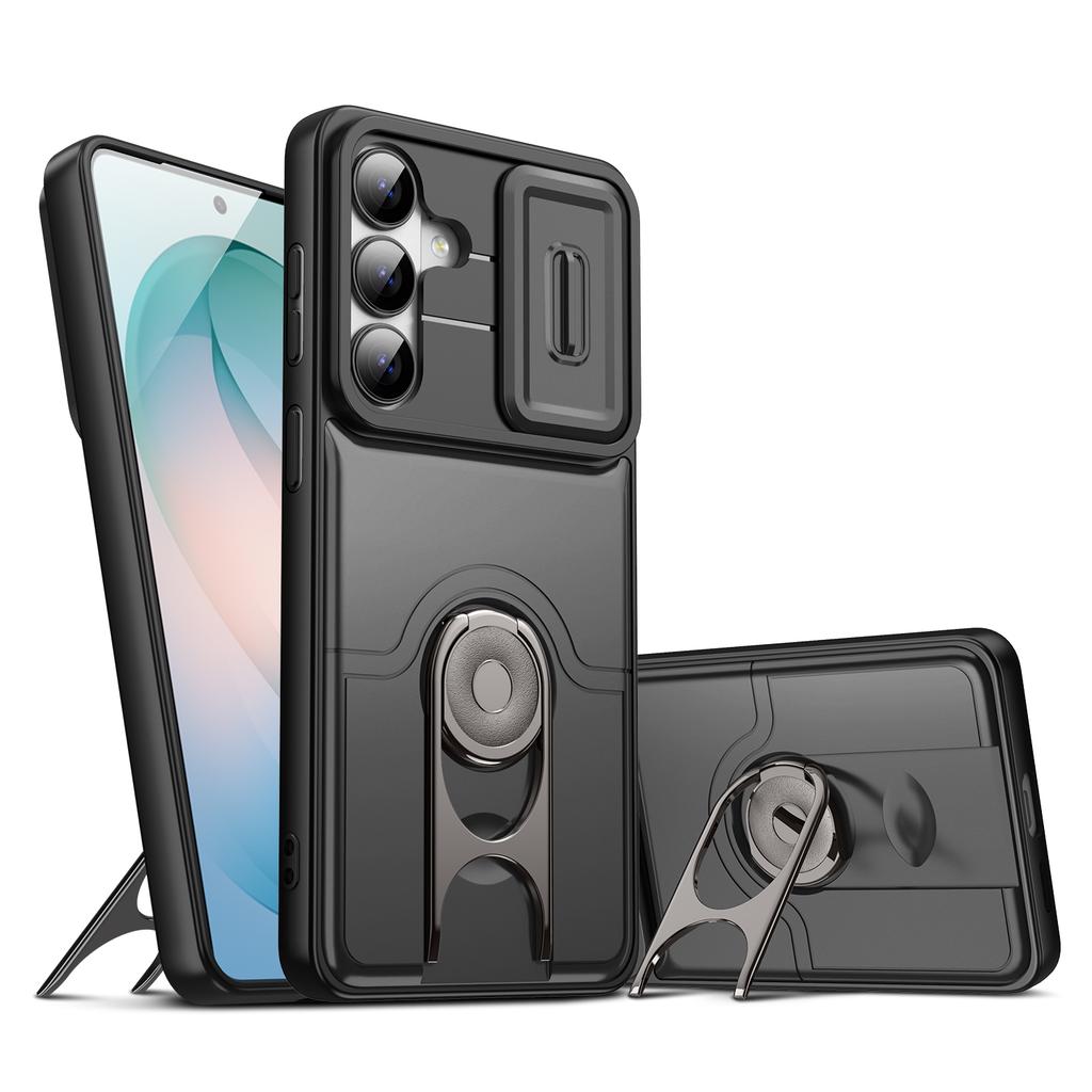 Anti-Drop Hard Military Stand Holder Case for Samsung Galaxy A57 5G A17 A37 A56 A36 A16 A26 A 57 17 Dual Layer Phone Covers