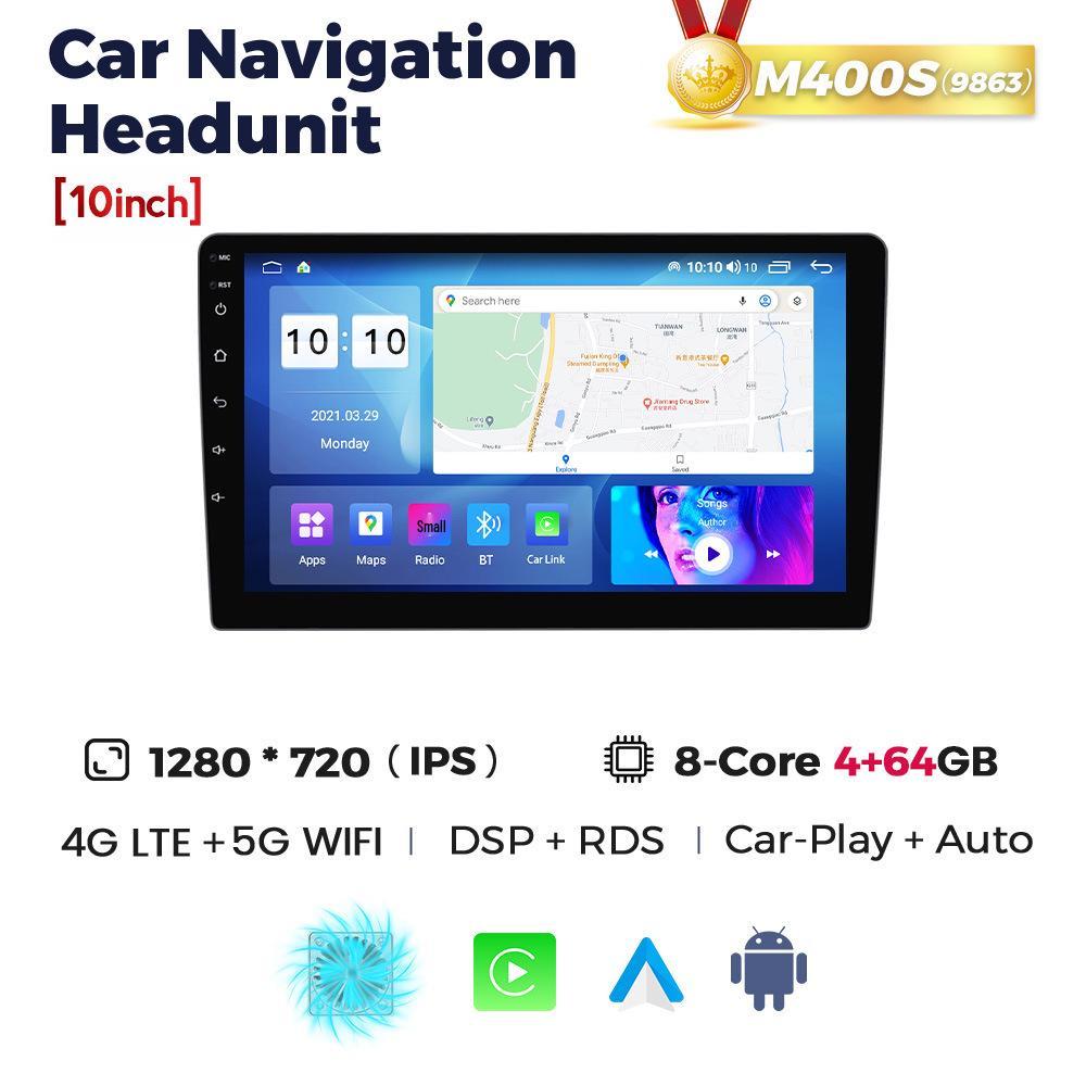 Fangyitong 7862 Car Android Navigator: Compatible with 7”, 9”, 10” Displays for Versatile Use