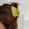 Korean Style Acetic Acid Hair Claw Waterproof Acrylic Hair Accessories Fruit Shark Clip  Girl