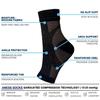 New 1Pair Neuropathy Socks, Ankle Brace Socks Tendonitis Compression Socks, For Pain Relief and Plantar Fasciitis for Women Men