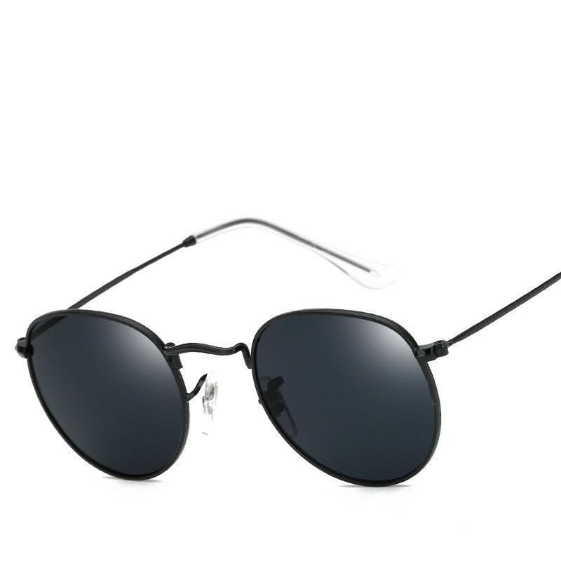 Retro Oval Sunglasses Women/Men Brand Designer Vintage Small Classic Round Outdoor Sun Glasses Uv400