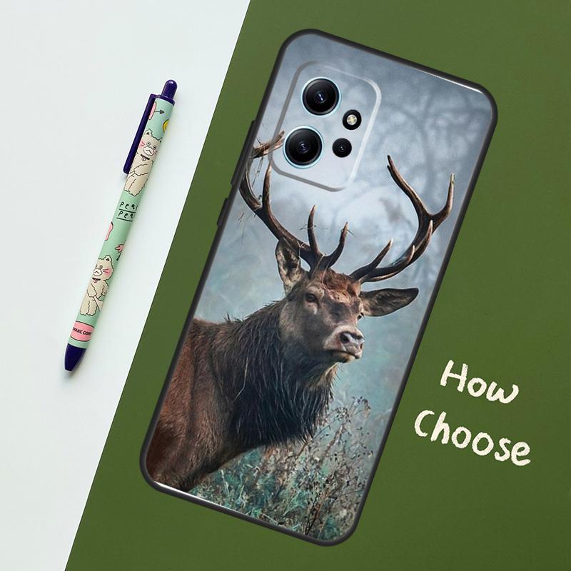 Deer Case For Xiaomi Redmi Note 15 Pro Plus 14 13 10 11 12 Cover For Redmi 15C 15 13C 12C 14C 10C