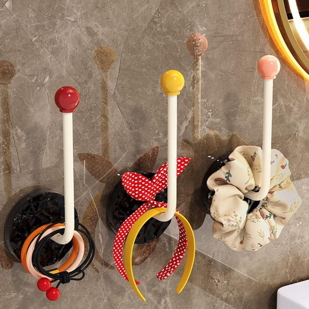 No Punch Hairpin Hook Organizer Traceless Hair Rope Storage Rack  Hair Accessories