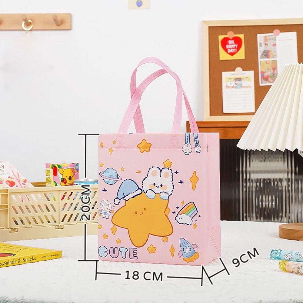 Non-Woven Non-woven Handbag Cartoon Shopping Bag Durable Children Tote Bag