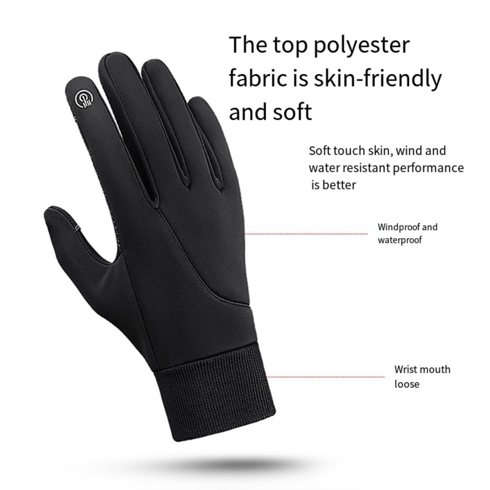 Warm Touchscreen Bicycle Gloves Ultralight Sports Mittens Gift Outdoor Riding Mittens  Snowboard
