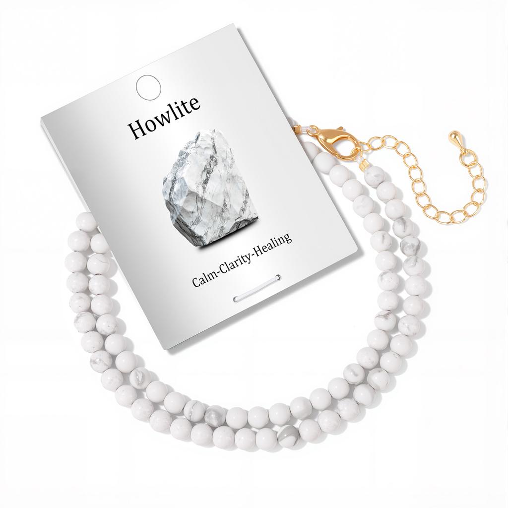 Bohemian Natural Stone Bead Choker Necklace Handmade Irregular Ladies Gemstones Beaded Jewelry Collar Party Friend Gift Femme