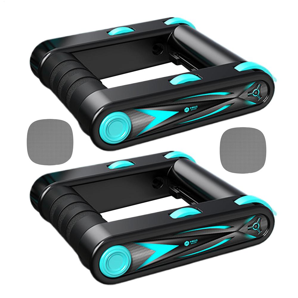 

Ab Roller Wheel Foldable Abdominal Exercise Trainer Wheel Non-Slip Equipment Trainer For Gym Pilates Fitness Women Men Indoor чорний