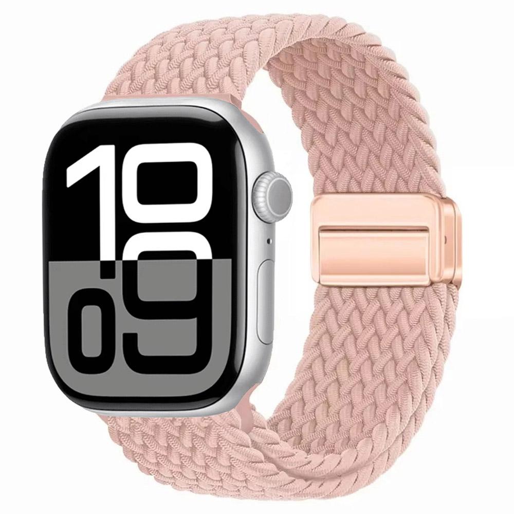 Nylon Strap for Apple Watch 10 46mm 42mm/Ultra 2 49mm 9 8 7 Breathable Watchband iwatch Series 6 5 4 SE 44mm 40mm 45mm 41mm Band