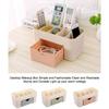 Nail Storage Box Container Cotton Swab Storage Box Accessories Cleaning Desktop Tools Multifunctional Jewelry Box Cosmetic Stor