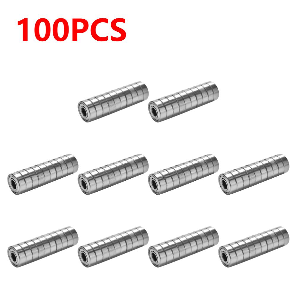 10-100pcs Ball Bearings 608ZZ ABEC-7 Deep Groove Miniature Bearings For Skateboard Scooter High Carbon Steel Single Row Bearings