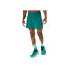 Asics Logo Woven Breathable Lace-Up Comfortable Sports Shorts Men Shorts Green 2011D247-301