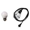 Certified Waterproof Lantern Socket Cord for Single Rainproof LED Bulb Set for Domestic Manufacturer Light, Lanterns, Product.