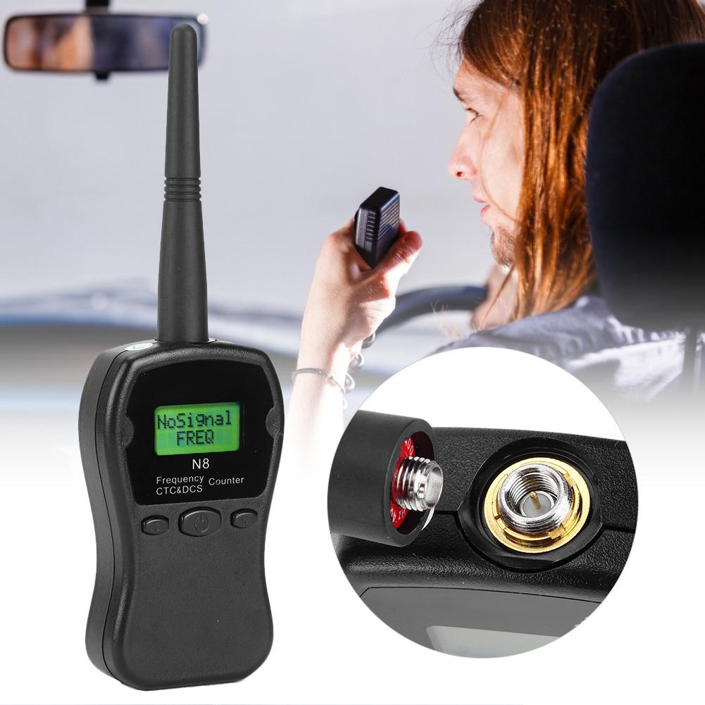 N8 Portable Radio Frequency Counter Meter   WCelsius CTCCSSCelsiusDCS De R for Car Marine