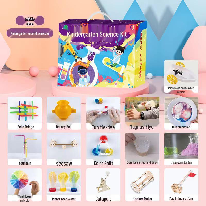 STEM Science Experiment Kit for Kids: Physics & Chemistry