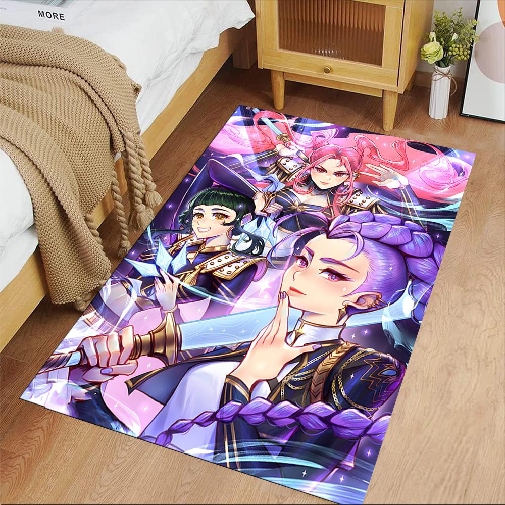Dreams Urban Vibes Area Rug Design for Study room Game Room Hallway Balcony Anti-slip Rug Anime Office Decor Gift for Festivals