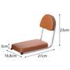 Rear Seat, with Backrest Saddle Thickening Back Cushion Soft Pad for Cycling Accessories Accessory