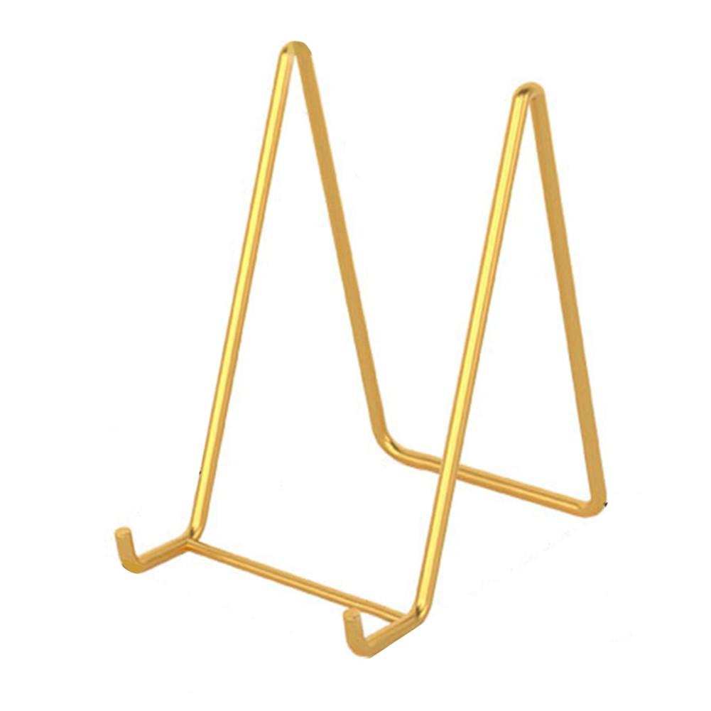 

Прочная подставка-мольберт для фотографий и произведений искусства со стильной железной отделкой Gold small size