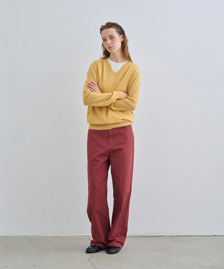 JEONGGAM STUDIOS Soft V-Neck Knit_2 Color