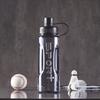 Large Capacity Sports Water Bottle With Drop Resistant Pc Material For Fitness Enthusiasts