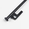 Extra Long Steel Tent Stakes, Heavy-Duty Camping Ground Pegs for Awning/Tent/Beach, Outdoor Camping Accessories Secure Ground Anchors