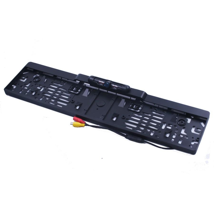 Auto Parktronic EU Car License Plate Frame Rear View Camera HD Night Vision Rear View Camera Reverse Rear Camera With 4 IR Light