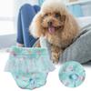 Pet Sanitary Pants Lace Washable Strawberry/Flower Pattern Polyester Female Dogs Short Diapers Physiological Pants Pet Supplies