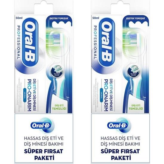 

Oral-B Gum and Enamel Pro-Repair 2X50 мл + зубная щетка 2x