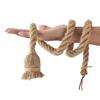 Suspension en corde de chanvre - moo - e27 - style vintage - 1 m - double tête