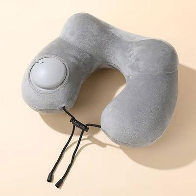 Inflatable U-Shaped Travel Neck Pillow – Portable & Ergonomic Flight Pillow Neck Support, Perfect for Business Trips