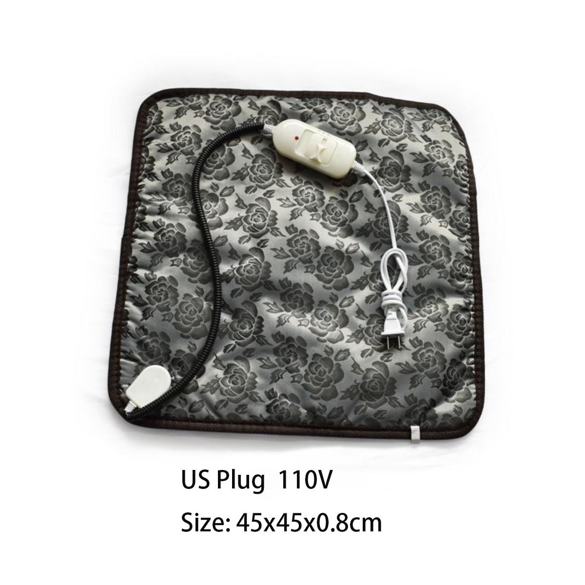 

Электрический коврик для кровати для собак и кошек, грелка для домашних животных, большая водонепроницаемая вилка для внутреннего и наружного использования - вилка 110 В США/вилка 220 В ЕС US Plug