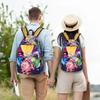 BFDI All Characters Knapsack  Women Men Polyester Open-air Knapsacks Cushy Kawaii High Learner Bags Rucksack Reliable Choice for Travel Needs