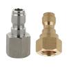 2 Pieces Pressure Washer Quick Connector Easy Connect Fitting Equipment B+D