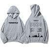 TURNSTILE NEVER ENOUGH Felpe Tour Stampa Band Rock Felpa Uomo Donna Manica Lunga Pullover Casual Streetwear Top