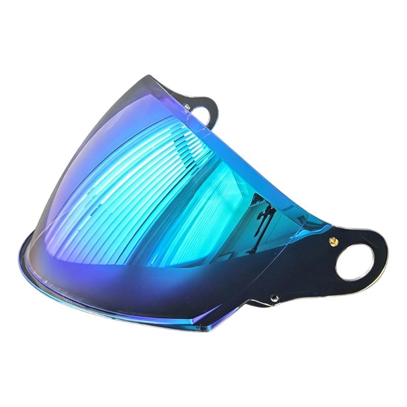 Polycarbonate Front Cover for OF616 Helmets, Lens Change Part with Wide Front Coverage for Daily Road Use and Quick Install