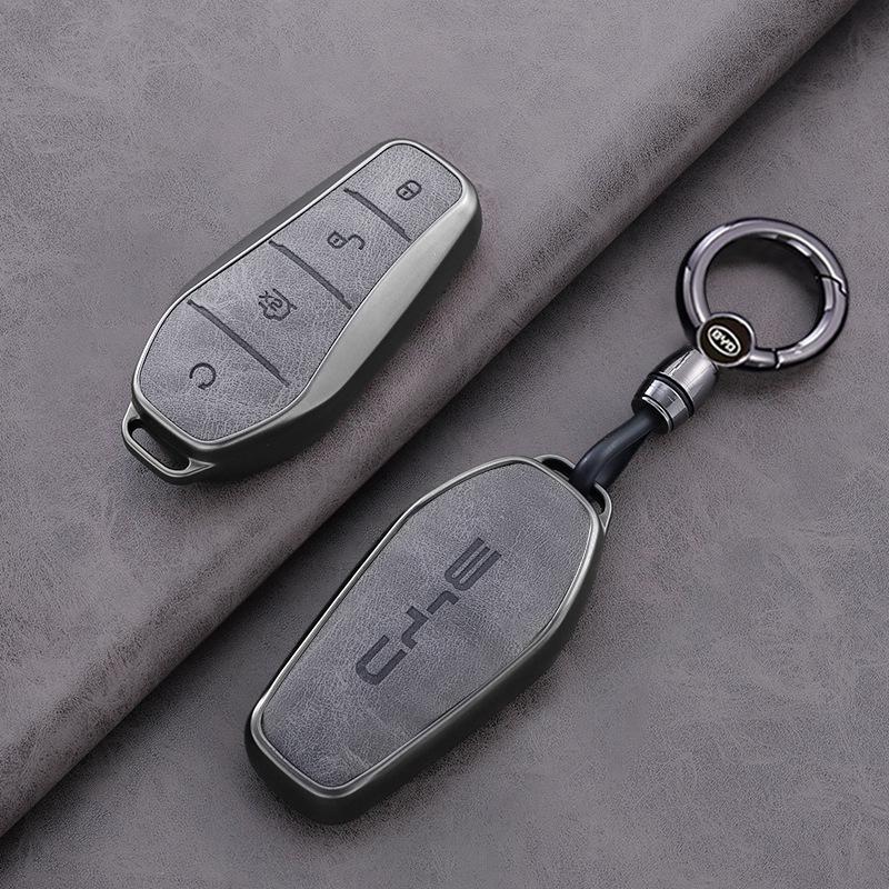 Compatible with BYD Han, Qin Plus DM-i, Song Pro, Dolphin, Yuan, Tang EV, Seal, 06, Seagull, 07, Destroyer key cases.