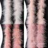 Feather 13G Full Fluff Strips Macaron Colored Turkey Fur Clothing Accessories Diy Fluff Strips