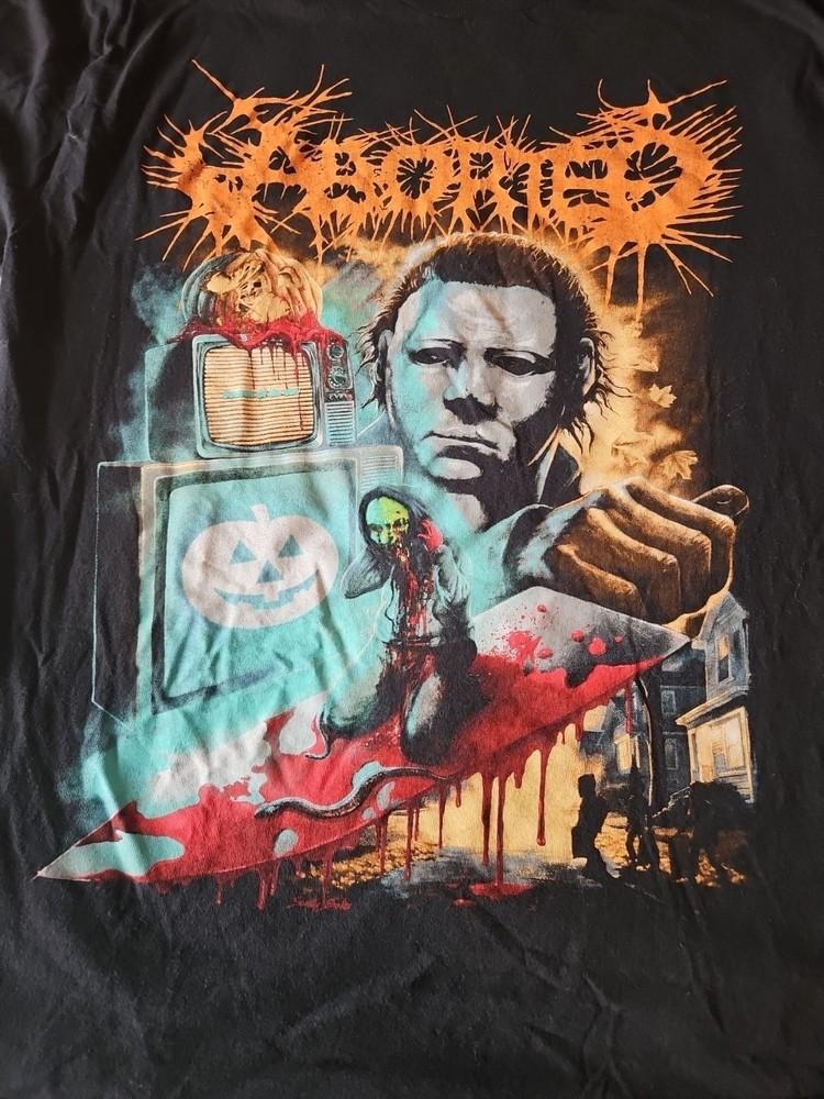 Vintage Aborted band Black Shirt Unisex S to 5XL  SG412 Unisex T-Shirt S