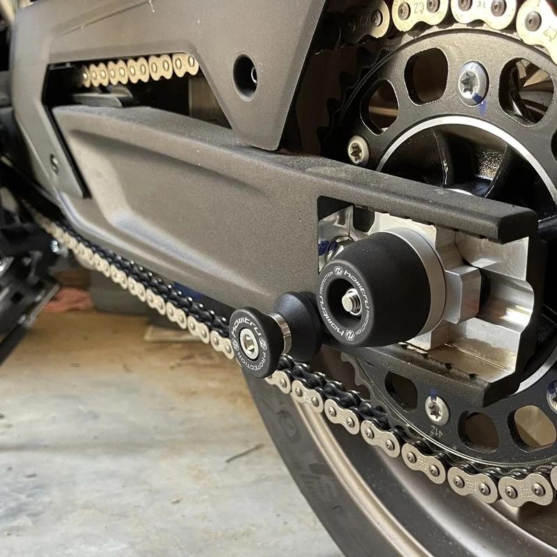 Motorcycle Premium Crash Slider for Front and Rear Wheel Axles & Forks of Kawasaki ZX6R / ZX636 (2024 - 2025)