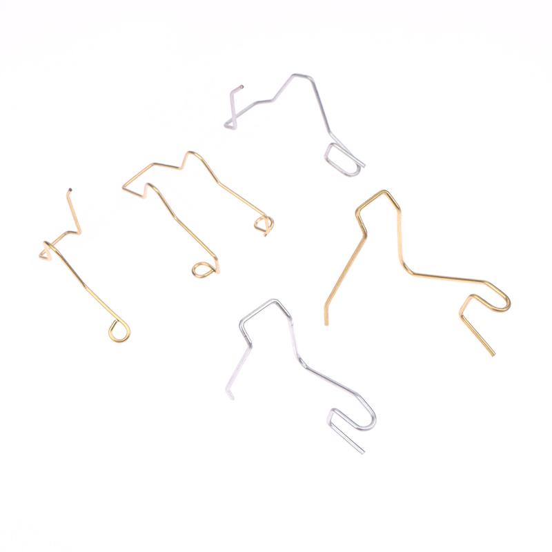 For Headlight Bulb H1 H3 H4 H7 Retaining Clip Circlip LED Wire Buckle Hook Iron Pressing Sheet General For Motorcycles