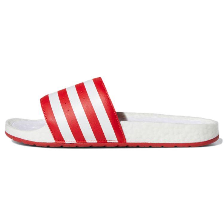 Adidas Adilette Boost Slides Scarlet Men Sneakers Red Cloud-White FX5895 38