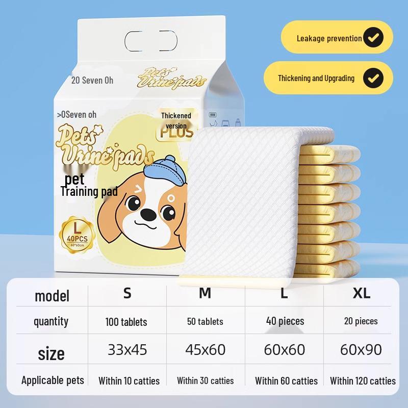 Thickened Deodorizing Disposable Pet Urine Pads - Absorbent Dog Diapers