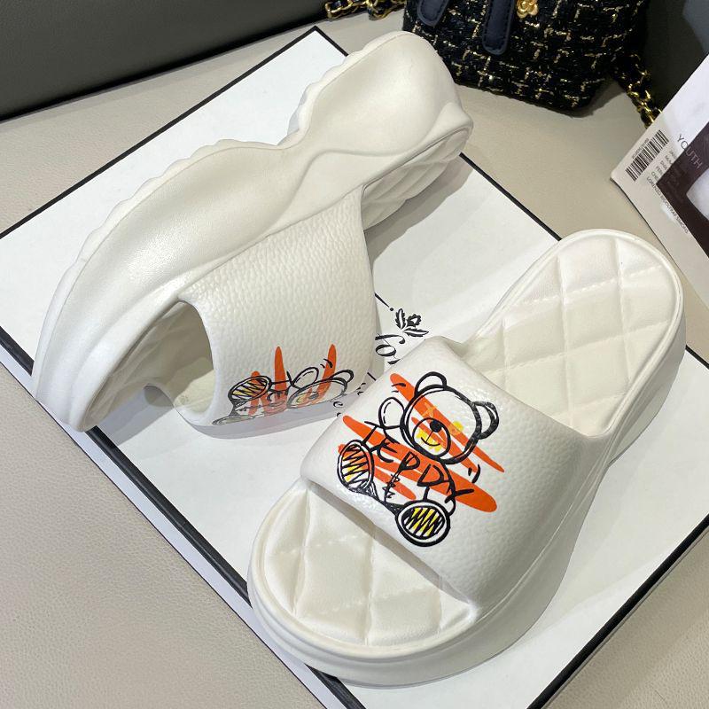 2023 Women's Fashion Thick-Soled Heightening Non-Slip Slippers for Indoor & Outdoor Winter Wear