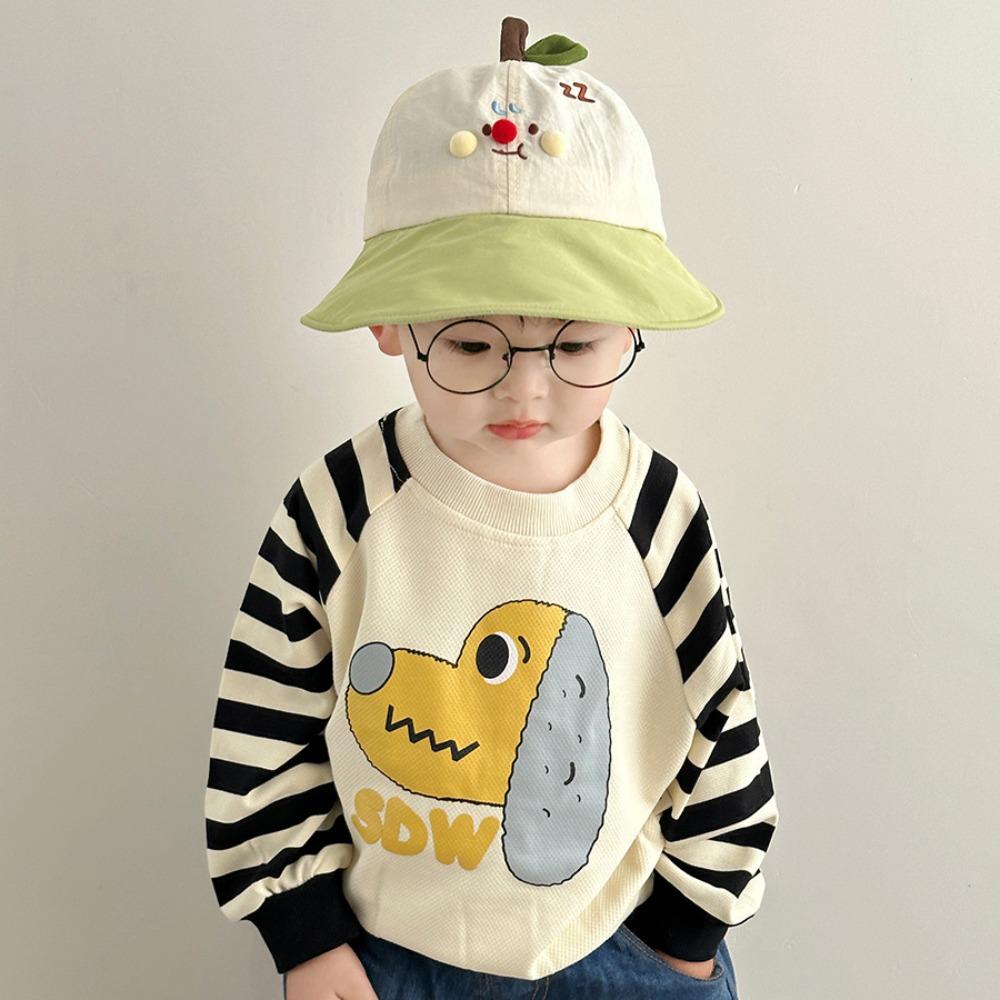 Shading Hat Korean Style Cap Quick-dry Children's Bucket Hat Soft Summer Kid Sunhat  Boy