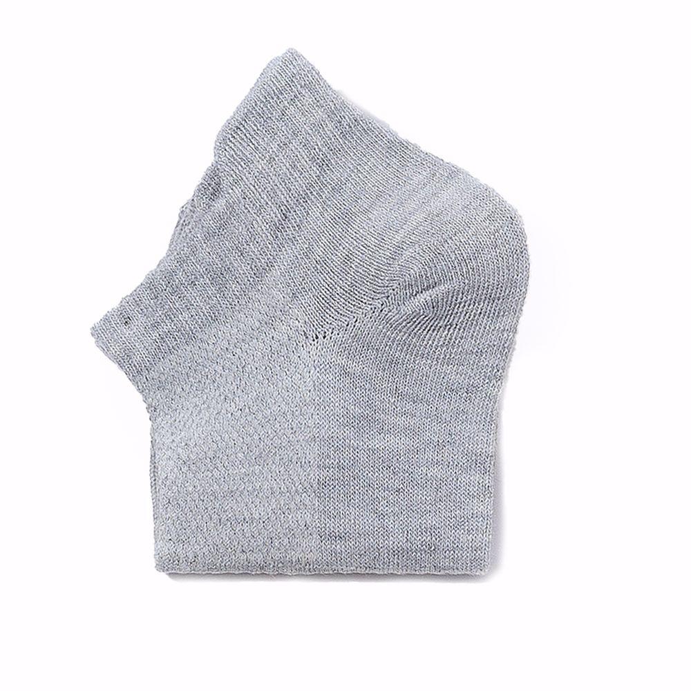 Invisible All-match Cotton Mesh Solid Color Shallow Hosiery Boat Socks Low-top Socks Men s Socks серый