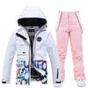 Men's & Women's Winter Ski & Snowboard Suit - Warm, Thickened Jacket and Pants