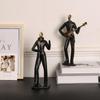 Trendy Band Member Sculpture For Office Desk Or Holiday Decoration Party