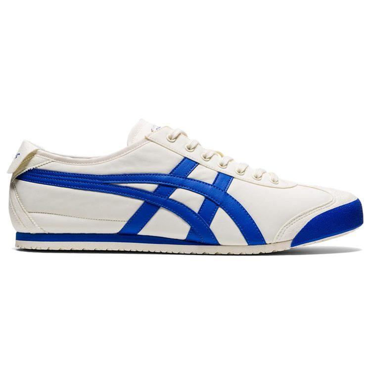 ONITSUKA TIGER Mexico 66 Classic Casual Low-Top Sneakers Unisex Sneakers Off-White Blue 1183B497-100