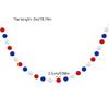 Patriotics Decorations Independence Day Party Felt Ball Skewers Celebration