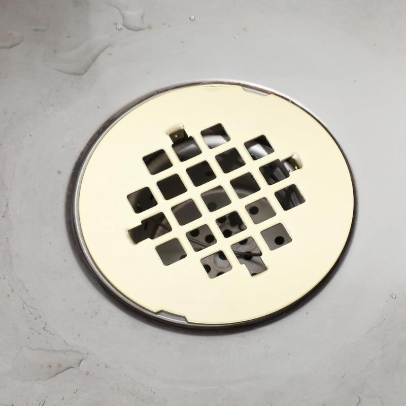 Professional Shower Drain Cover Steel Round Shape Universal Bath Drains Case Multipurpose Steel Drain Caps for House